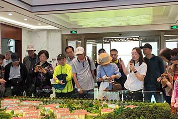 杭电退休教师参访金色年华